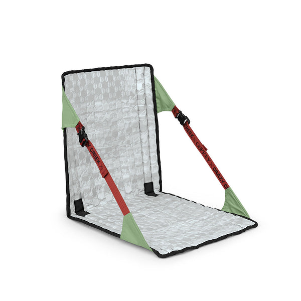 Crazy Creek hex chair Collab open front on white