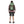 Backpacking man carrying the Osprey and Crazy Creek Collab backpack full body on white - facing back